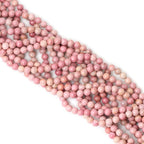 60PCS 6mm Natural Rhodochrosite Gemstone Smooth Round Loose Beads - Image 4
