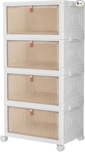 CTSNSLH 4 Tier Plastic Storage Bins by CTSNSLH