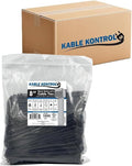 Kable Kontrol Cable Zip Ties Black 17000 Pcs 8 Inch, 40 Lbs Tensile Strength by KABLEKONTROL%C2%AE