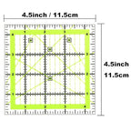 UOOU Quilting Ruler, Square Quilting Rulers Fabric Cutting Ruler Acrylic - Image 2
