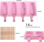 WMKGG Popsicle Silicone Molds Set, Ice Pop, Cakesicles - Image 3