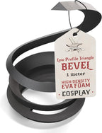 The Foamory's Instant Edge EVA Foam Pre Cut Low Profile Triangle Bevel. 5-30mm by TheFoamory