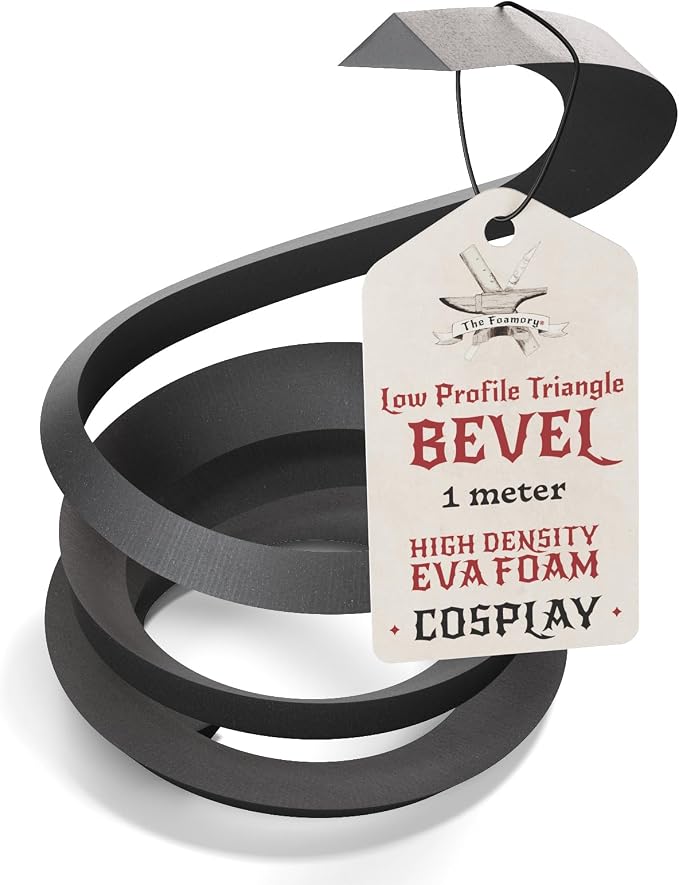 The Foamory's Instant Edge EVA Foam Pre Cut Low Profile Triangle Bevel. 5-30mm by TheFoamory