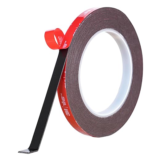 Double Sided Tape Heavy Duty, Waterproof Mounting Foam Tape, 16.5ft Length by Couzeely