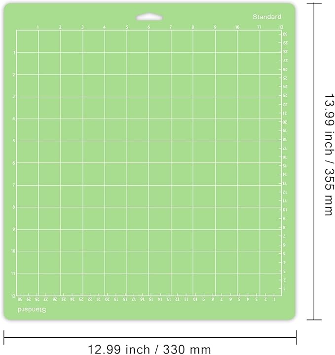 Gwybkq Standardgrip Cutting Mat 12x12 in, 3 Pack Adhesive Sticky Green Mats | - Image 4