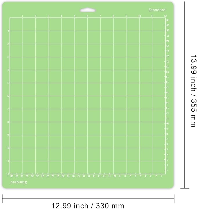 Gwybkq Cutting Mat 12"x12" Standard Grip 8 Pack, Compatible - Image 4