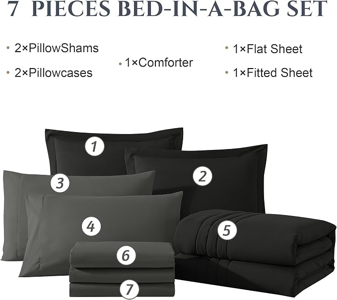 Monbix King Size Comforter Set - Image 7