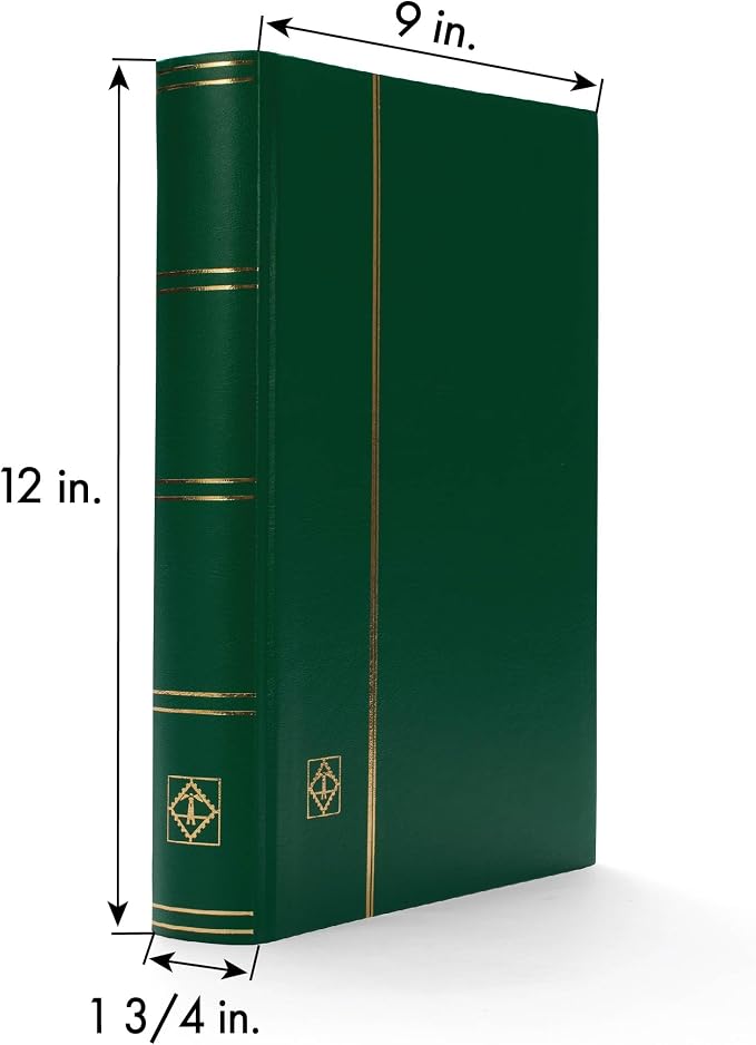 LIGHTHOUSE – “COMFORT” Padded Leather Cover Stockbook - Image 3