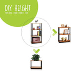 Furinno Turn-N-Tube 4-Tier Multipurpose Shelf Display Rack, Round Tubes - Image 10