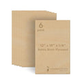 6 mm Baltic Birch Plywood 1/4 x 12 x 18 Inch, Box of 6 B/BB Grade Craft Wood by Woodpeckers