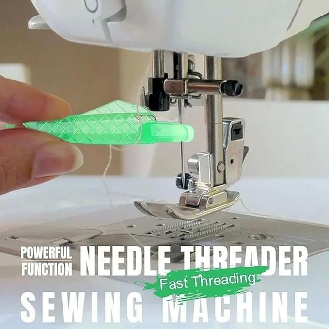 10 Pcs Fish Mouth Sewing Machine Needle Threader, 2024 New Upgraded Automatic - Image 3