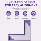 7pcs Paper Crafting Alignment Guides - Image 4