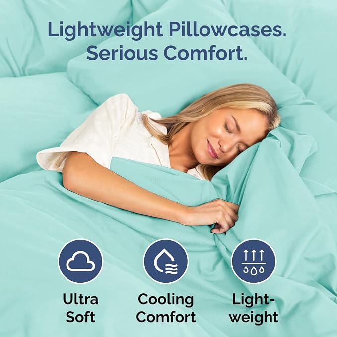 Body Pillowcases Set of 4-20x54 Long Body Pillow Case - Image 3
