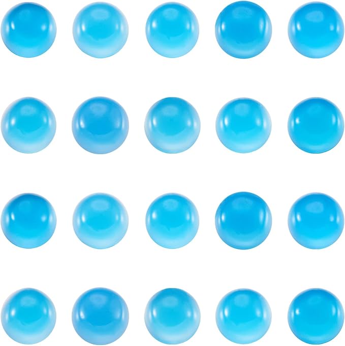FASHEWELRY 100Pcs Natural Agate Cabochons Flat Back Gemstone Cabochons 4mm Half by FASHEWELRY
