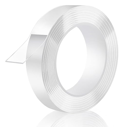Double Sided Tape Heavy Duty, Removable Nano Double Sided Adhesive Tape by Pishue
