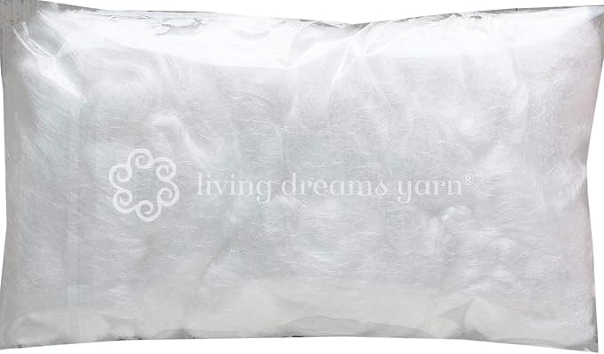 FIRESTAR Nylon Fiber for Spinning, Felting and Doll Making. Trilobal Nylon - Image 3