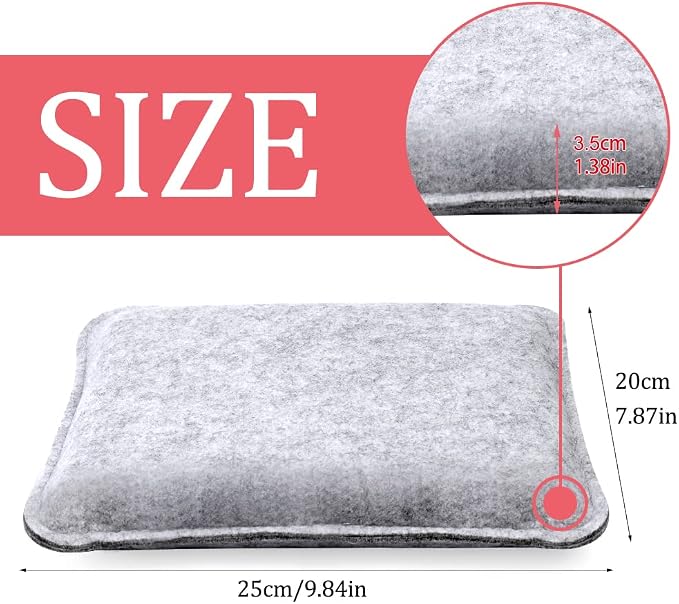 WONVOC Needle Felting Pad, 9.84 x 7.87 x 1.38'', Needle Felting Tools - Image 2