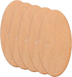 EXCEART Unfinished Oval Wood Slices 20 Pcs 3.9 X 2 Inches Smooth Lightweight - Image 3