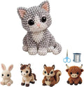 CJNEJGT Kid Friendly 3D Beaded Animal DIY Kit, Stress Relief Leisure DIY Bead by Unknown