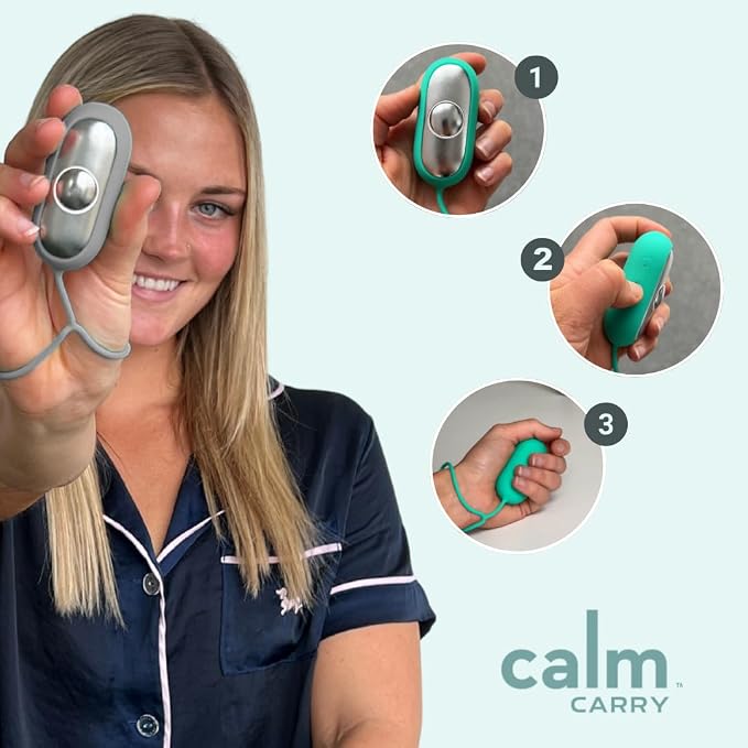 Glowco CalmCarry Sleep Aid Device – Handheld Microcurrent Relaxation Tool - Image 4
