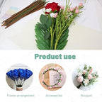 80Pcs Floral Wire, 30cm/11.8in Length 3mm/0.12in Diameter Floral Stems - Image 4