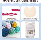 Hanfetch Crochet Kit for Advanced or Intermediate Beginner, Step by Step Video - Image 5