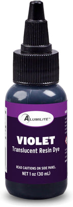 Alumilite Liquid Dye Violet 1 Oz, Highly Concentrated Dye by Alumilite