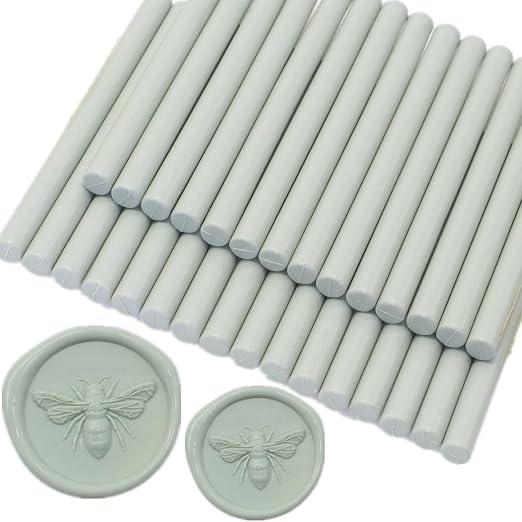 Sage Green Wax Seal Sticks, Vanilla Green Sealing Wax Gun Sticks Great - Image 7
