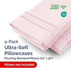 King Standard Pillow Cases Set of 4 - Image 2