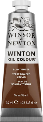 Winsor & Newton Winton Oil Color, 37ml Tube, Burnt Umber - Image 11