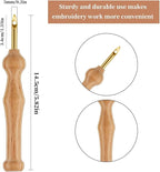 Punch Needle Kit Includes Adjustable Punch Needle Tool - Image 3