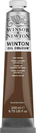 Winsor & Newton Winton Oil Color, 200ml Tube, Raw Umber - Image 11
