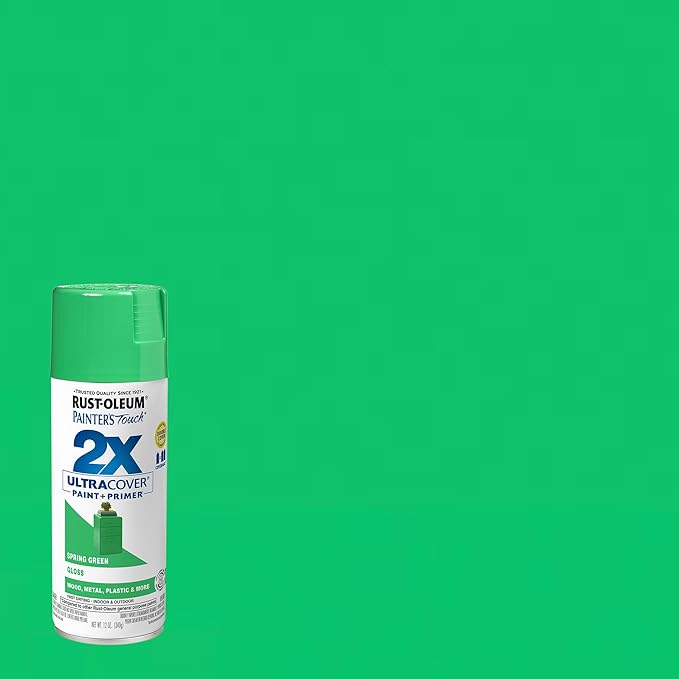 Rust-Oleum 334055 Painter's Touch 2X Ultra Cover Spray Paint, 12 oz, Gloss - Image 2