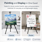Art Painting Display Artist Easel Stand, Ns Jymb Portable Metal Adjustable - Image 4