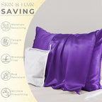 PROMEED 100% Mulberry Silk Pillowcase Set of 2, 23 Momme 3rd Gen Grade 6A+ 100% - Image 3