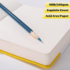 Prudiut Hardcover Pocket Sketchbook, 98lb/160gsm Heavyweight Tiny Sketch Book - Image 3