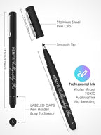 KEMYR Micro Fine liner Drawing Art Pens Calligraphy Pens: 22 Size Art supplies - Image 3