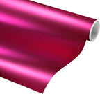 VViViD DECO65 Satin Chrome Pink Adhesive Craft Vinyl 12" x 5ft by VVIVIDVINYL
