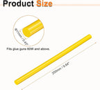 HARFINGTON 10pcs Hot Glue Sticks 0.43" Dia x 9.84" Long EVA Mini Hot Melt - Image 2