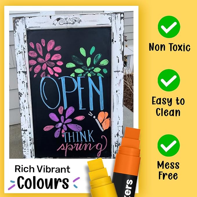 Chalkola Car Window Markers for Glass Washable - Image 7