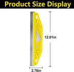12-Inch Paint Edger & Trim Guard, Stainless Steel Straight Edge Tool | Painters - Image 6