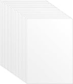 20 Pcs Acetate Sheets, A5 Heat Resistant Clear Acetate Sheets by Unknown