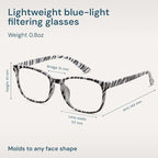 Gaoye Zebra Blue Light Glasses for Computer & Gaming - Image 4