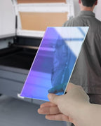 5 Pack Iridescent Acrylic Sheets Translucent Plexiglass Sheet Radiant Colored - Image 2