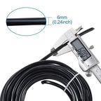 Fashewelry 22.96 ft 3 Gauge Aluminum Bonsai Wire Black 6mm Thick Bendable Metal - Image 3