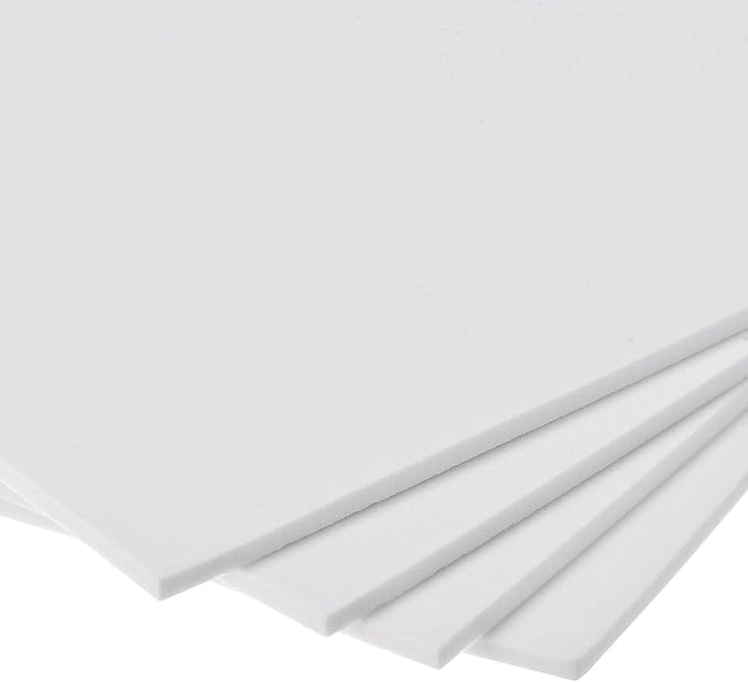 uxcell White EVA Foam Sheets 10 x 10 Inch 3mm Thickness - Image 4