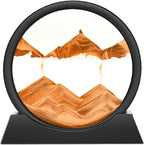 Wai Danie Moving Sand Art Picture 3D Hourglass Deep Sea Sandscape Liquid Motion by WaiDanie