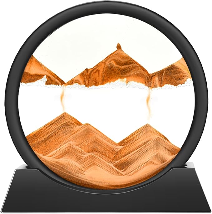 Wai Danie Moving Sand Art Picture 3D Hourglass Deep Sea Sandscape Liquid Motion by WaiDanie