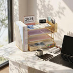 OPNICE Desk Organizer, 4-Tier Desktop File Organizer - Image 9