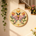 INFUNLY Pink Moths Punch Needle Kits - Image 6
